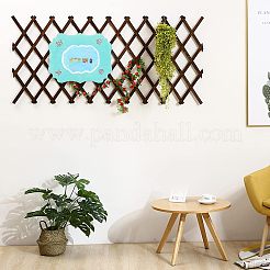 Présentoir de base en bois polygone&nbsp;WOOD-WH0023-35