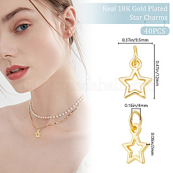 Латунные подвески&nbsp;KK-BBC0015-30C