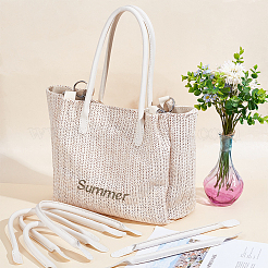 8 шт. 4 стильных пришивных ручек для сумки из искусственной кожи PURS-WR0001-26A