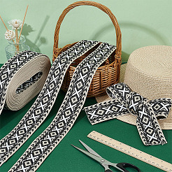 10 ярд полиэстеровой ленты с ромбовидным узором&nbsp;OCOR-ME0001-31