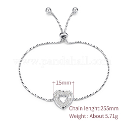 Браслеты-слайдеры из экологически чистой латуни с гальваническим покрытием BJEW-EE0006-03P