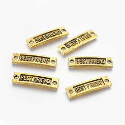 Тибетский стиль связи соединители для дружбы&nbsp;TIBE-4270-AG-LF