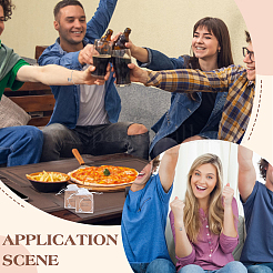 40шт железные расширяемые браслеты с подвесками&nbsp;BJEW-ME00001