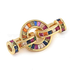 Латунная стойка с микропаве из кубического циркония KK-S384-09G