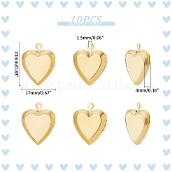 Стойки обшивки латунь медальона подвески&nbsp;FIND-UN0015-53B