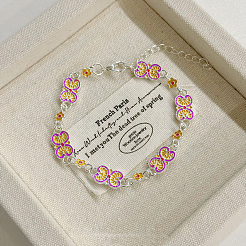 Armbänder aus Legierung und Emaille&nbsp;WG8AD8F-01