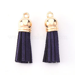 Искусственные замши кисточкой подвесные украшения&nbsp;X-FIND-R095-011LG