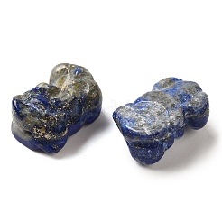 Резные бусины из натурального лазурита G-P550-12