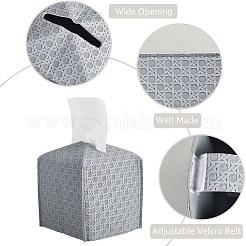 1 шт. коробки для салфеток из искусственной кожи с перекрещивающимися краями&nbsp;CON-CL0001-04B