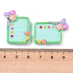 Cabochon decoden in resina opaca&nbsp;CRES-O002-01E