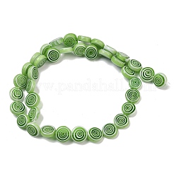 Бусы лэмпворк ручной работы LK-R004-49B