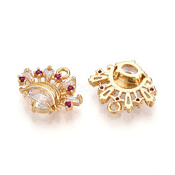 Латунные микро проложить кубического циркония подвески&nbsp;KK-N261-73G