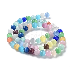 Круглые шарики глаза кота нити CE-R009-02-6mm