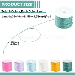 Нейлоновый шнур с китайским узлом&nbsp;NWIR-YW0001-09C