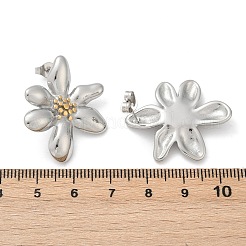 Серьги-гвоздики из нержавеющей стали 304&nbsp;EJEW-S265-08GP