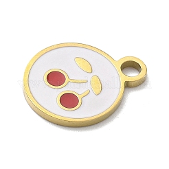 Подвески с фруктовой эмалью из нержавеющей стали 304&nbsp;LS-STAS-G362-04G-09