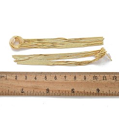 Латунные серьги-гвоздики для женщин&nbsp;EJEW-U050-01G