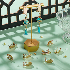 14 шт. латунные серьги-гвоздики&nbsp;KK-UN0002-61