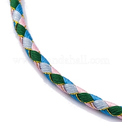 Изготовление плетеных браслетов из полиэфирного шнура&nbsp;MAK-Z003-01P-24