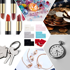 12шт 12 стиля бархатных мешочков для украшений ABAG-PH0001-61