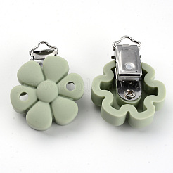 Пищевые экологически чистые силиконовые зажимы для детской соски SIL-S003-04E