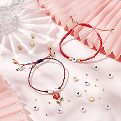 Набор для изготовления браслета своими руками ко дню святого валентина DIY-AR0003-53