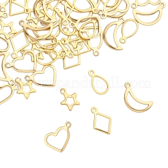 60 шт. 5 стиля подвески из нержавеющей стали 304&nbsp;STAS-FS0001-87