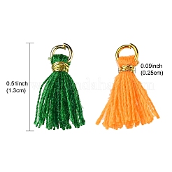 Кулон с кисточкой из поликоттона (полиэстер) FIND-YW0004-58E