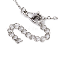 Браслеты из нержавеющей стали 304 с круглыми кабошонами&nbsp;BJEW-JB11091-02