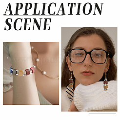 60шт. 5-х цветные пластиковые многожильные звенья FIND-PH0006-60