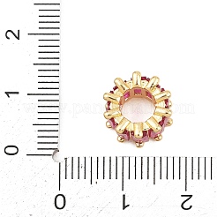 Латунные микро проложить Цирконий Европейский бисером&nbsp;KK-C170-34G-01
