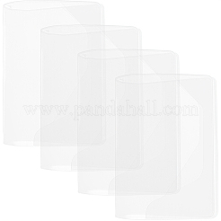 PVCブックカバー  長方形  透明  257x178x0.7mm&nbsp;AJEW-WH20120-14B