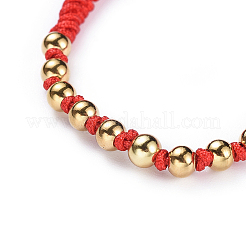 (vente d'usine de fêtes de bijoux) ensembles de bracelets et de bagues en perles tressées avec cordon en nylon réglable&nbsp;SJEW-JS01029-02