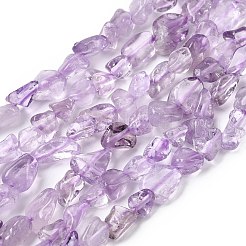 Природный аметист нитей бисера G-B161-A02