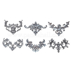 24 шт. 6 стиля бумажные наклейки для альбомов&nbsp;DIY-I113-02B