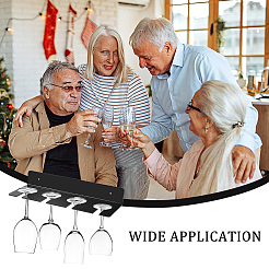 Акриловые настенные держатели для стекла с 4 отверстием ODIS-WH0027-050