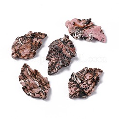 Природные подвески родонит&nbsp;G-I336-01-21