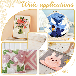 Льняная ткань для иглы для перфорации&nbsp;AJEW-WH0342-07