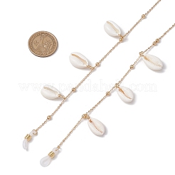 Латунный кабель цепочки для очков AJEW-TA00035