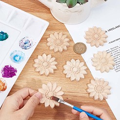 Резьба по дереву накладная аппликация поделки&nbsp;WOOD-WH0034-11B