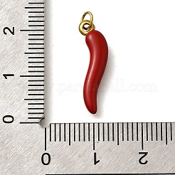 Подвески из нержавеющей стали 304 с эмалью&nbsp;STAS-R153-19G