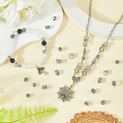 250 шт. 10 стиля бусины из сплава в тибетском стиле&nbsp;TIBE-PA0001-04