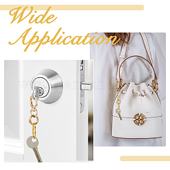 8 шт. 2-х цветные железные поворотные застежки&nbsp;FIND-HS0002-04