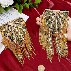 2шт модные погоны с кисточками&nbsp;DIY-FH0008-89A-G