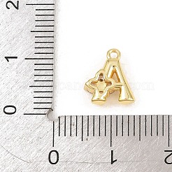 26шт латунные микропаве прозрачные кубические циркониевые подвески&nbsp;KK-Z151-18G