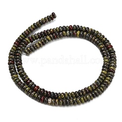 Бисер натуральный дракон крови пряди G-L635-A23-4x2mm