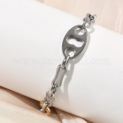 201 Halsketten und Armbänder aus Edelstahl&nbsp;SJEW-G087-01GP