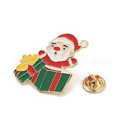 Weihnachts-Emaille-Anstecker&nbsp;LS-JEWB-K028-01B-G