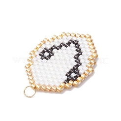 Pendentifs douze constellations en perles de verre&nbsp;PALLOY-MZ00891-02