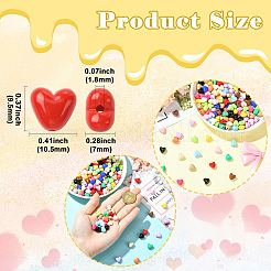 Непрозрачные акриловые бусины&nbsp;MACR-CJC0016-26